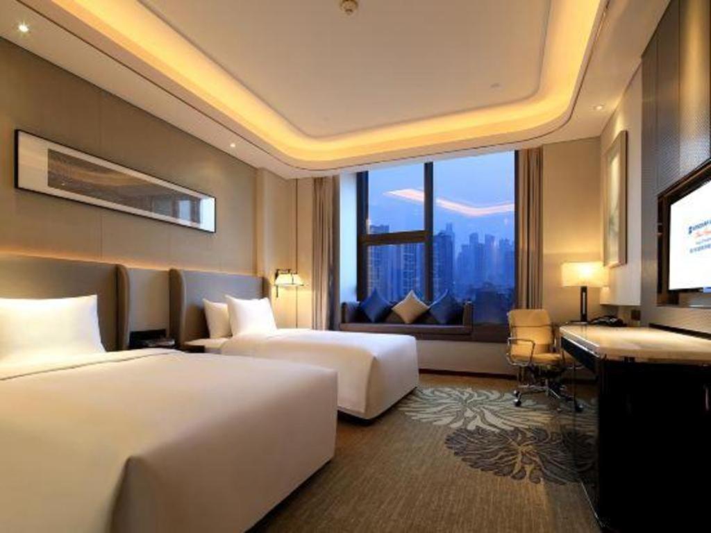 מלון Wyndham Grand Plaza Royale Huayu צ'ונגקינג מראה חיצוני תמונה