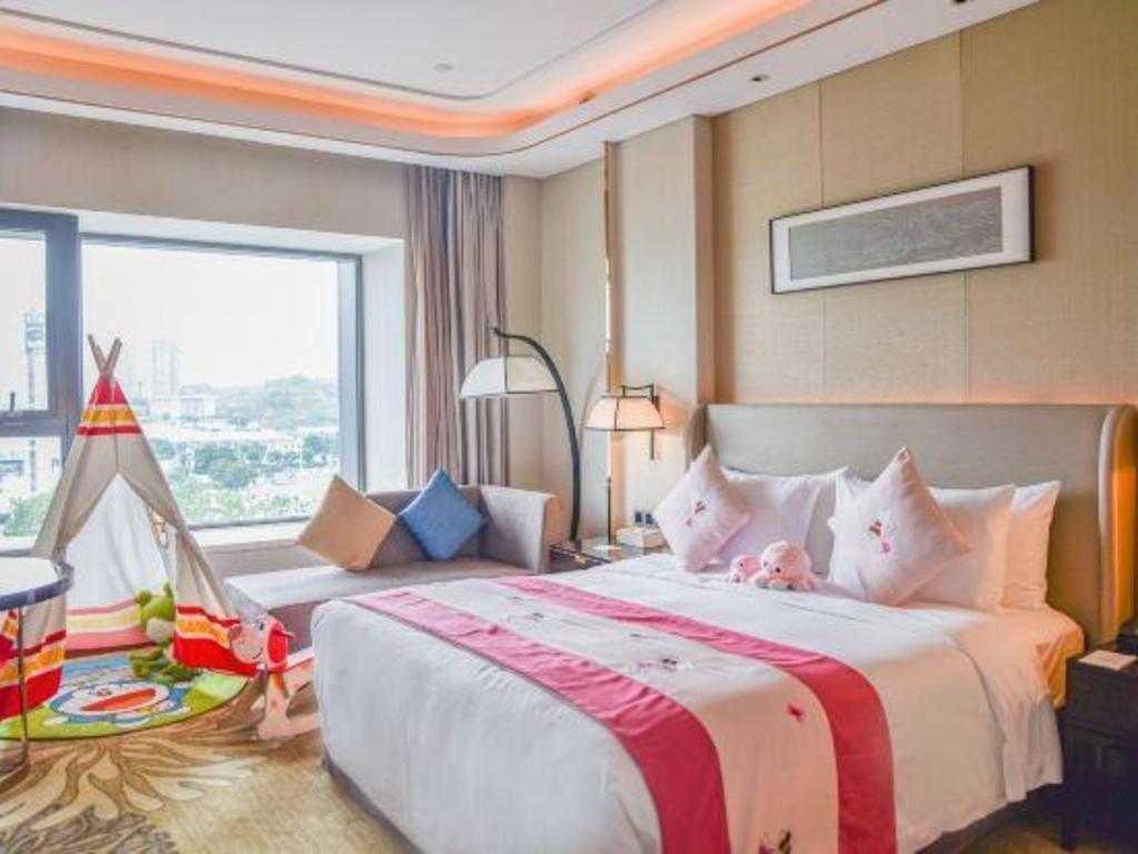 מלון Wyndham Grand Plaza Royale Huayu צ'ונגקינג מראה חיצוני תמונה